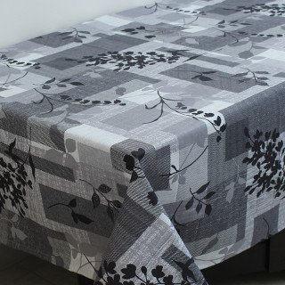 Скатертина кухонна Гілка сіра