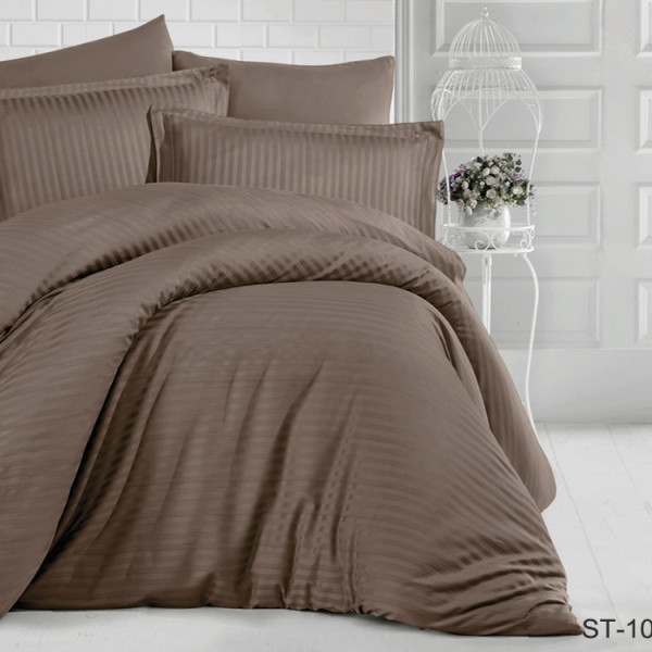 КПБ страйп-сатин LUXURY ST-1057