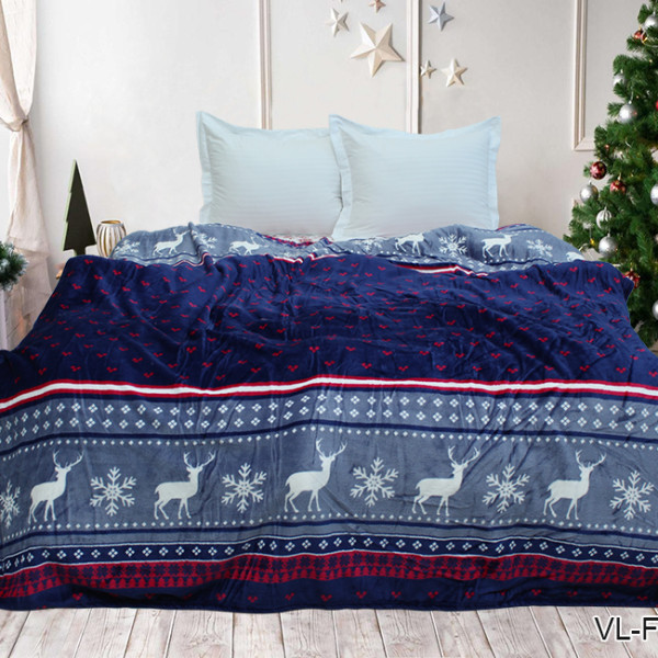 Плед велсофт (микрофибра) VL-FL4885