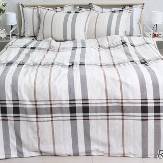 Комплект постільної білизни Ranforce Gofre RG-04