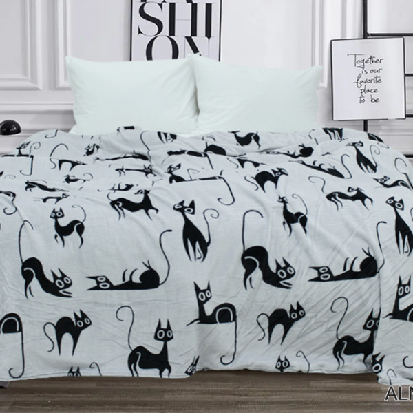 Плед велсофт (мікрофібра) ALM-051