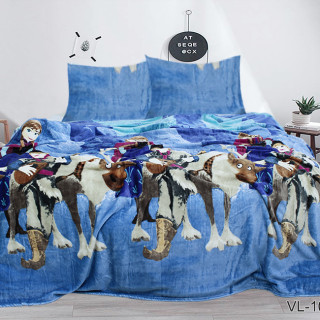 Комплект постельного белья велсофт (микрофибра) VL101926