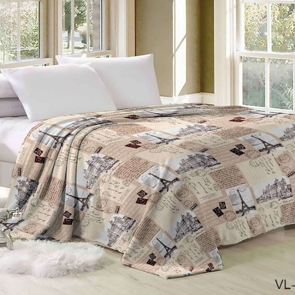 Плед велсофт (микрофибра) VL-SF121