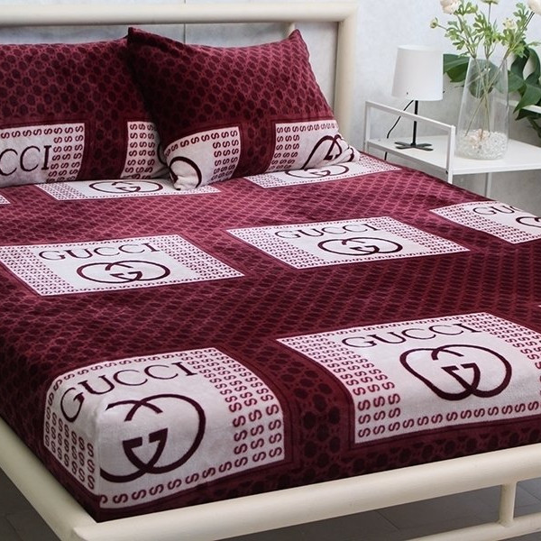 Простирадло на резинці+наволочки (160х200х20) VL1377