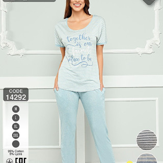 Піжама жіноча 14292 blue
