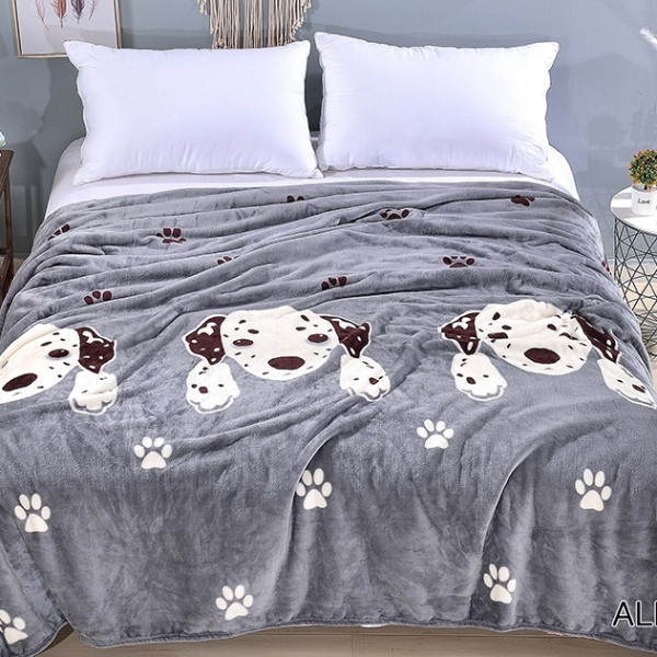 Плед велсофт (мікрофібра) ALM1901