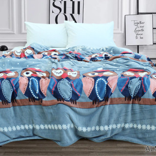 Плед велсофт (мікрофібра) ALM-064