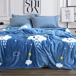 Плед велсофт (мікрофібра) ALM1924