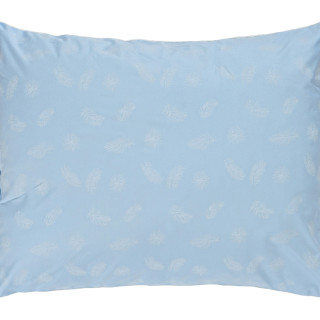 Подушка лебедячий пух Блакитна 70х70