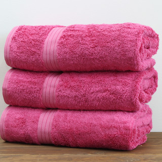 Рушник 50х90 Daisy колір: малиновий