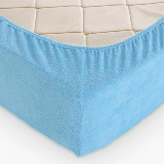 Простирадло махрове на гумці (180х200х30) Crystal Seas