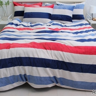 Комплект постельного белья велсофт (микрофибра) ALM1923