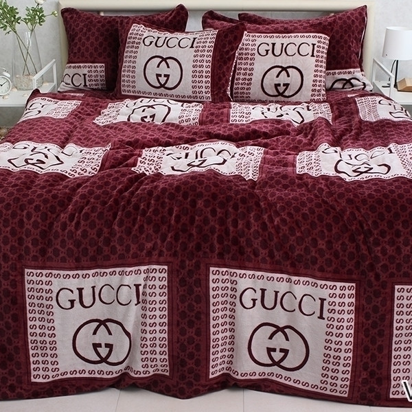 Комплект постільної білизни велсофт (мікрофібра) VL1377 Комплект постільної білизни велсофт (мікрофібра) VL1377