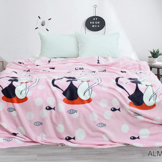 Плед велсофт (мікрофібра) ALM1909