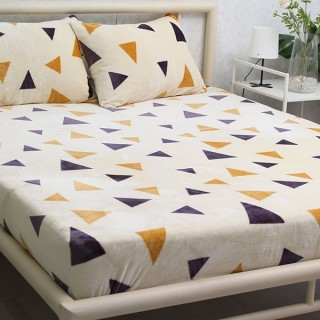 Простирадло на резинці+наволочки (160х200х20) ALM1920