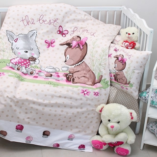 Дитячий комплект Best frends beige