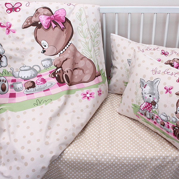 Дитячий комплект Best frends beige