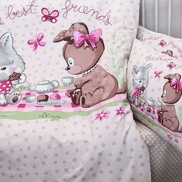 Дитячий комплект Best frends beige