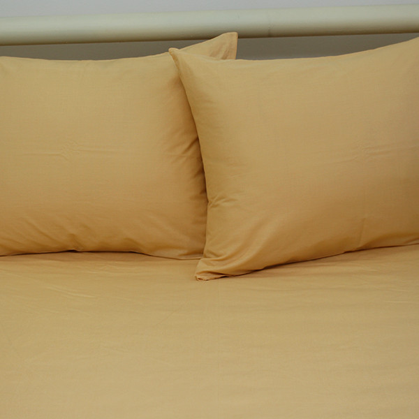 Простирадло на резинці + наволочки 180х200х20 Apricot Cream