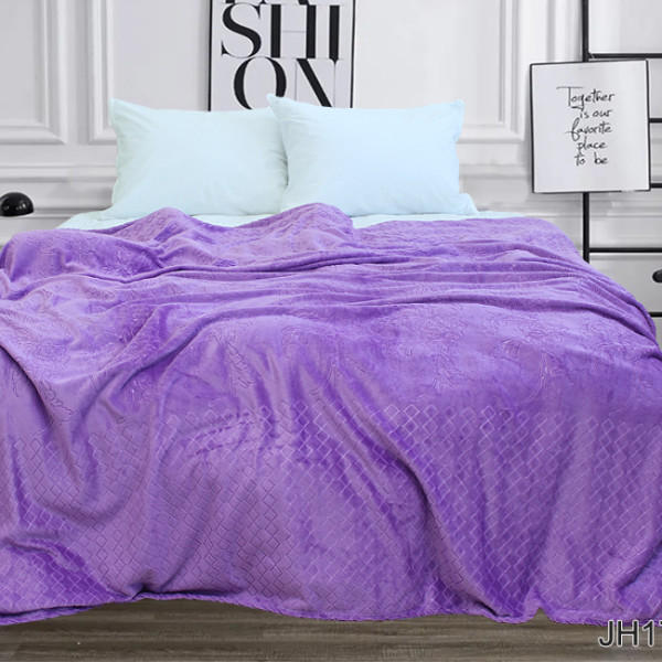 Плед велсофт (тиснение) JH1707-2 Плед велсофт (тиснение) JH1707-2