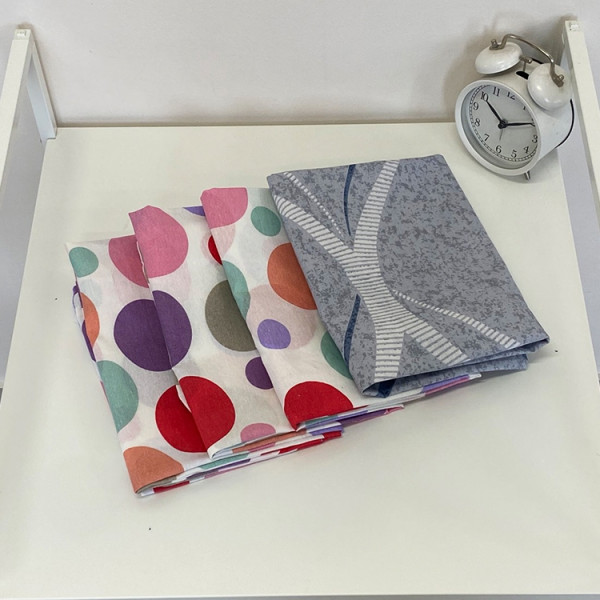 Набір наволочок 4 шт. ренфорс Мікс №23