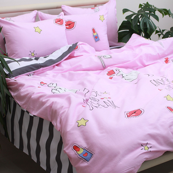 Комплект постільної білизни з компаньйоном S416 Комплект постільної білизни з компаньйоном S416