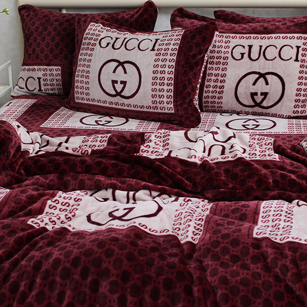 Комплект постільної білизни велсофт (мікрофібра) VL1377 Комплект постільної білизни велсофт (мікрофібра) VL1377