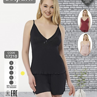Піжама жіноча 17210 black