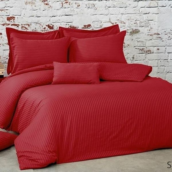 КПБ страйп-сатин LUXURY ST-1058