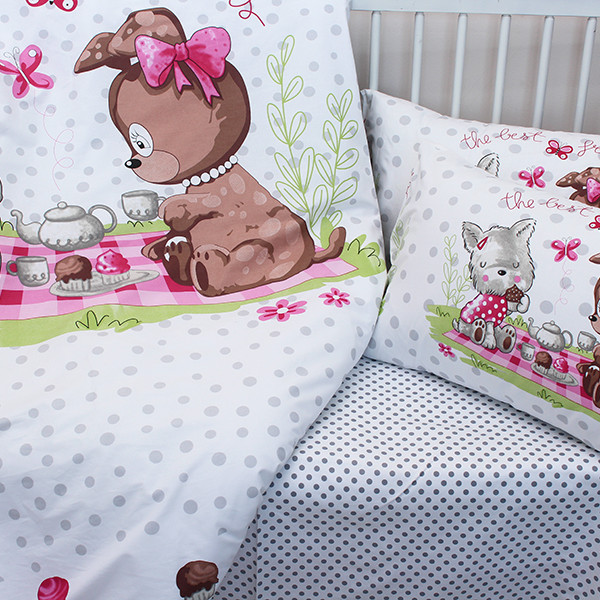 Дитячий комплект Best frends white