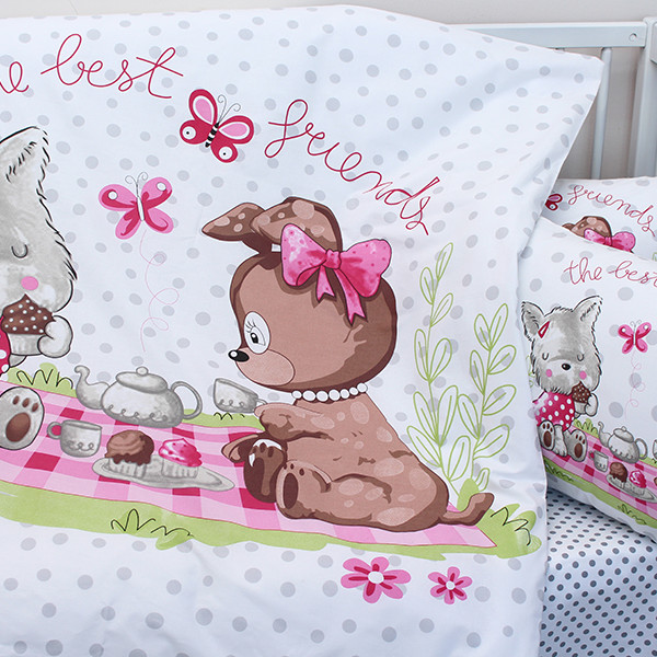 Дитячий комплект Best frends white