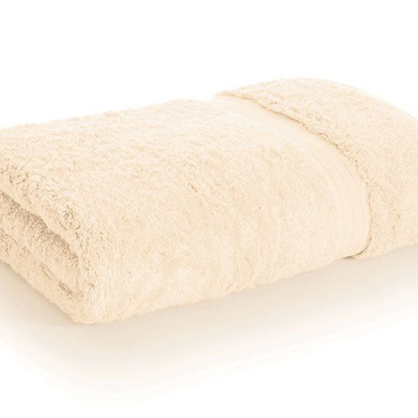 Рушник 50х90 Daisy колір: світло-жовтий