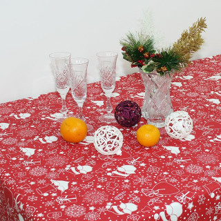 Скатертина Новорічна Дід Мороз