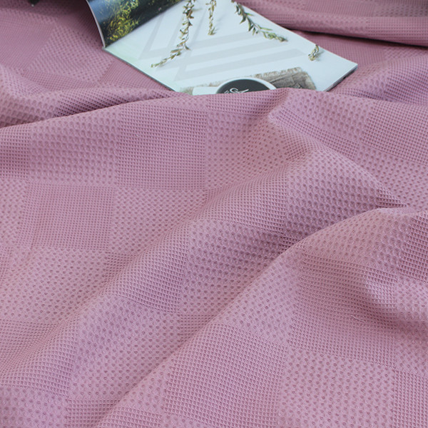 Простирадло-покривало піке 160х235 см. Клітина трояндова