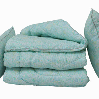 Ковдра лебедячий пух Listok 2-сп. + 2 подушки 50х70