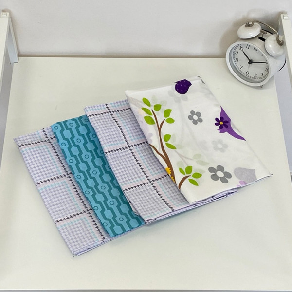 Набір наволочок 4 шт. ренфорс Мікс №26