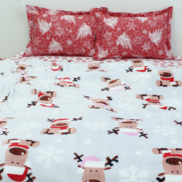 Плед велсофт (микрофибра) VL-FL7402