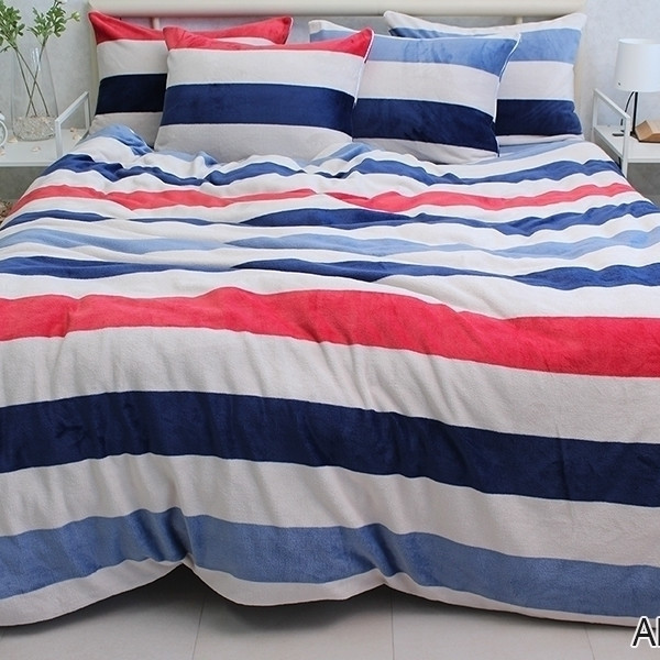 Комплект постельного белья велсофт (микрофибра) ALM1923 Комплект постельного белья велсофт (микрофибра) ALM1923