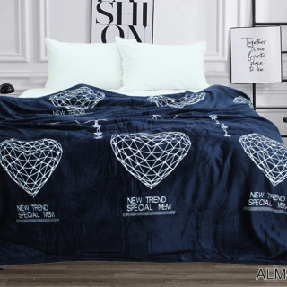 Плед велсофт (мікрофібра) ALM1911