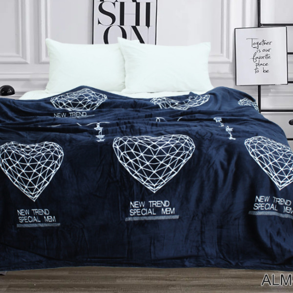 Плед велсофт (микрофибра) ALM1911