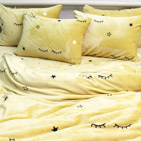 Комплект постельного белья велсофт (микрофибра) ALM1919 Комплект постельного белья велсофт (микрофибра) ALM1919