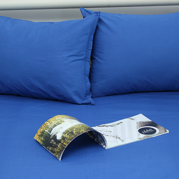 Простирадло на резинці + наволочки 180х200х20 Princess Blue