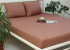 Простирадло на гумці (180х200х20) Mahogany Rose