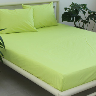 Простирадло на резинці + наволочки 160х200х20 Sunny Lime