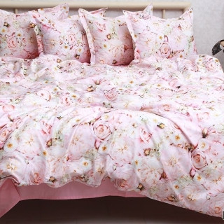 Комплект постільної білизни з компаньйоном (євро max) PT-007