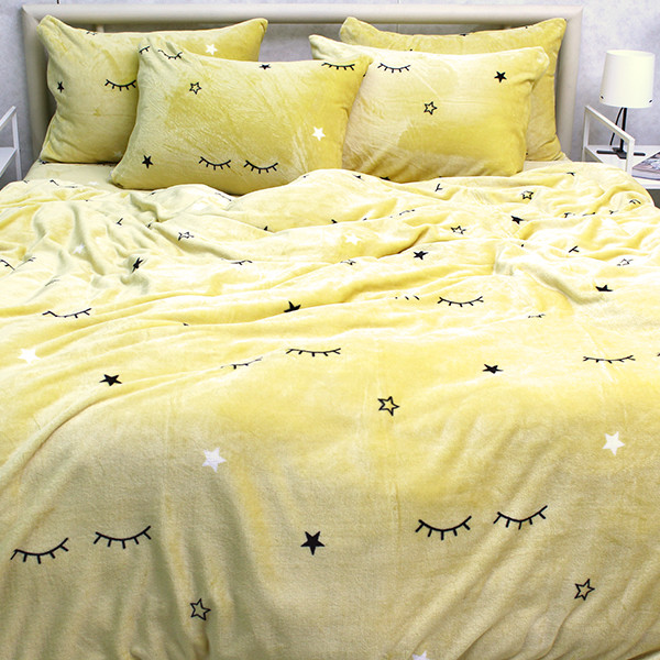 Комплект постельного белья велсофт (микрофибра) ALM1919 Комплект постельного белья велсофт (микрофибра) ALM1919