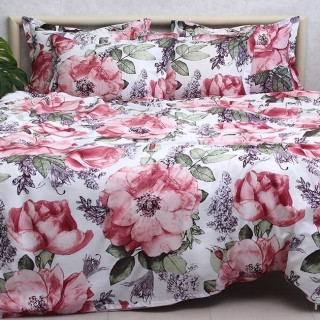 Комплект постельного белья с компаньоном (семейный) PT-022