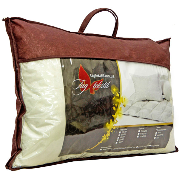 Подушка лебедяний пух Перо 70х70 Подушка лебедяний пух Перо 70х70