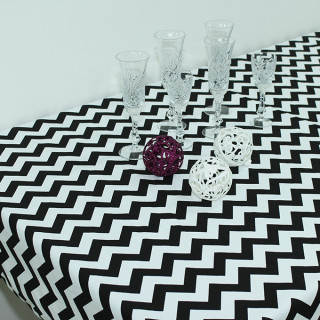 Скатертина кухонна Зигзаг