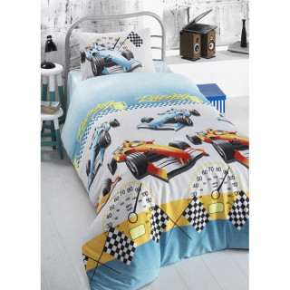 Постільна білизна для підлітків Eponj Home — Ralli Mint ранфорс